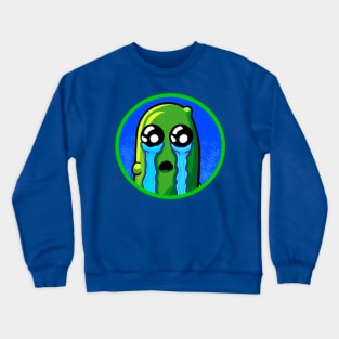 Crying Fresh Pickle Crewneck Sweatshirt